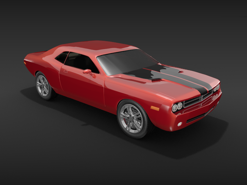 3d car model for blender free download