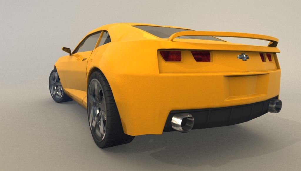 Free Download Blender 3d Model Of Chevrolet Camaro Blog