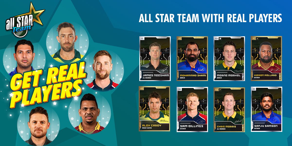 Build and own your All-Star Teamof legendary and current cricketers. - Blog