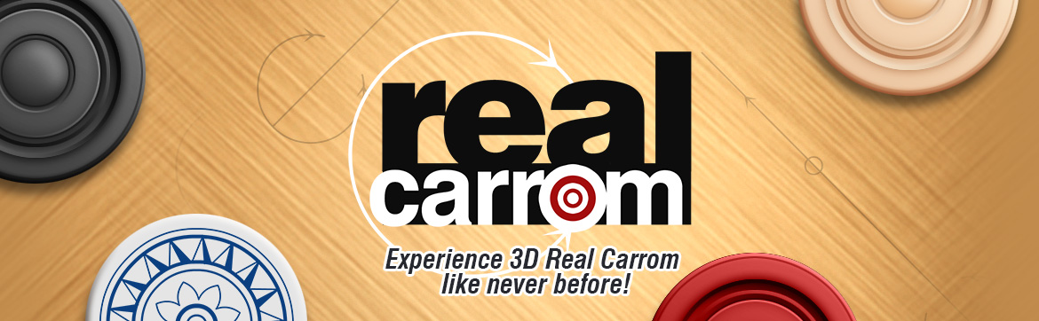 Experience 3D Real Carrom like never before