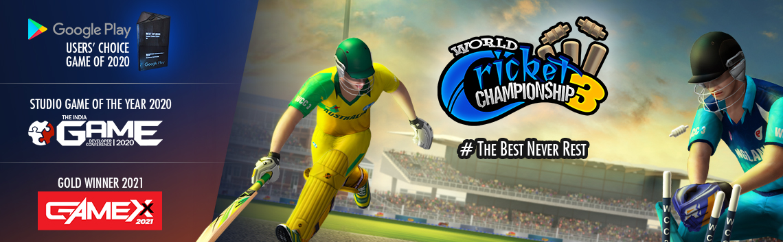 World Cricket Championship 3 for a brand new cricketing experience on mobile