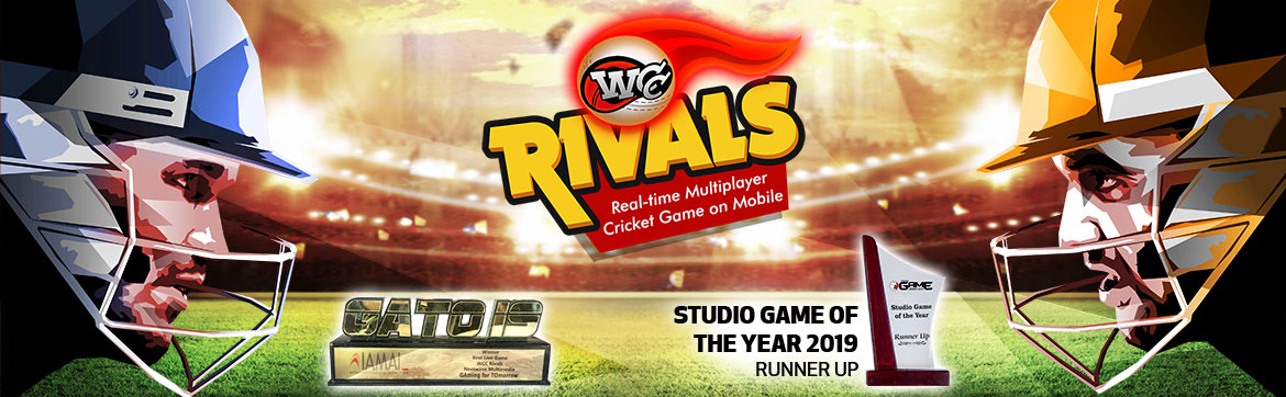 WCC Rivals Cricket Multiplayer key art
