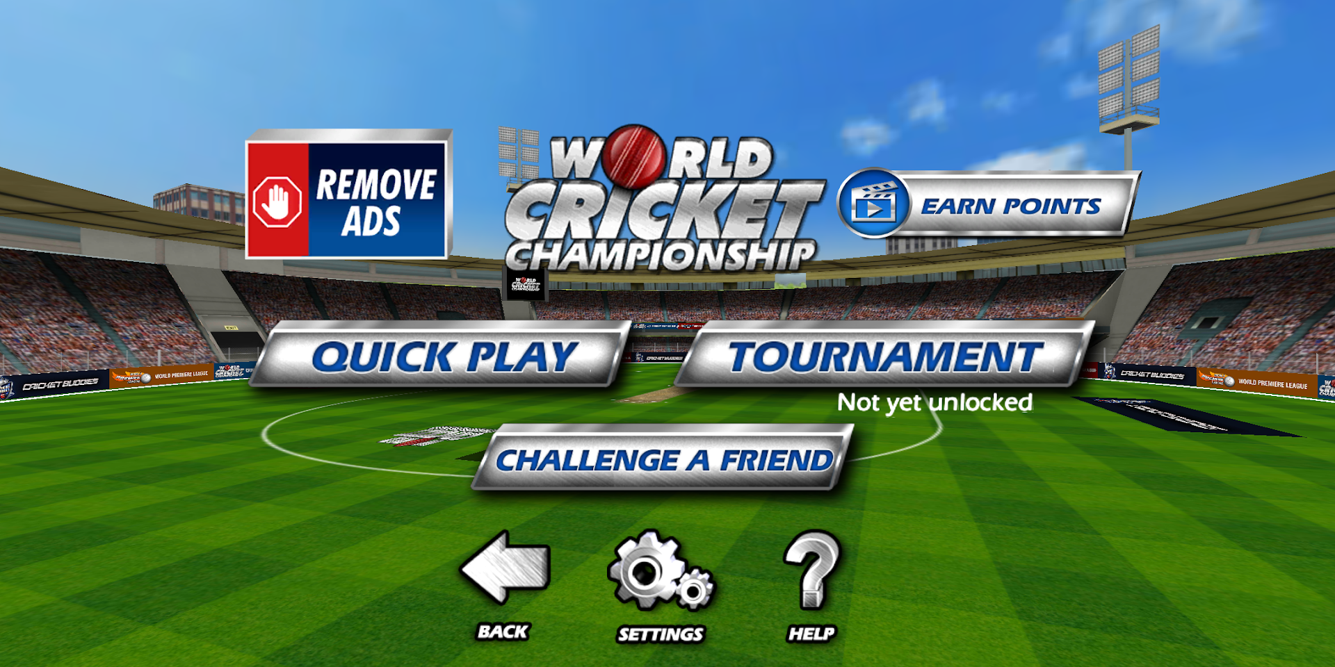 World Cricket Championship screenshot 1