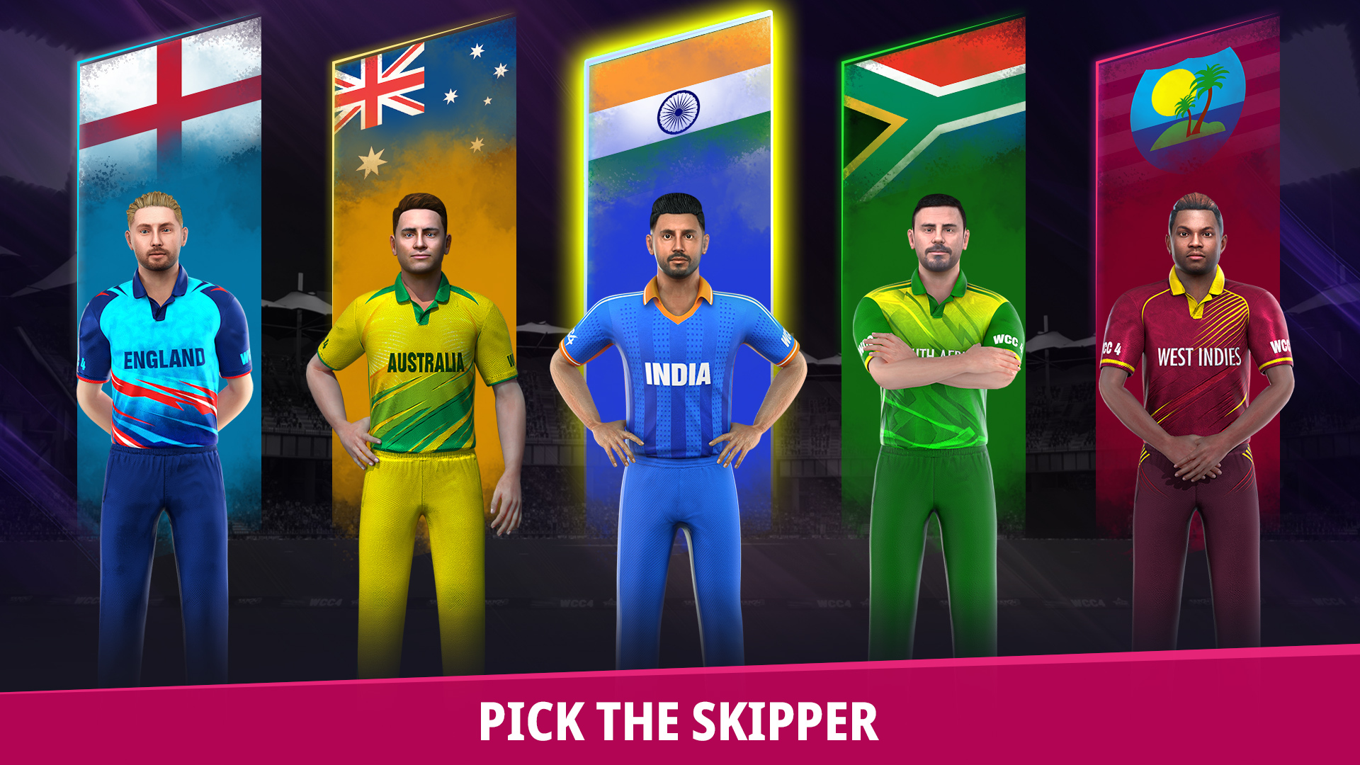 WCC4 is here — the next generation of mobile cricket has landed. cover