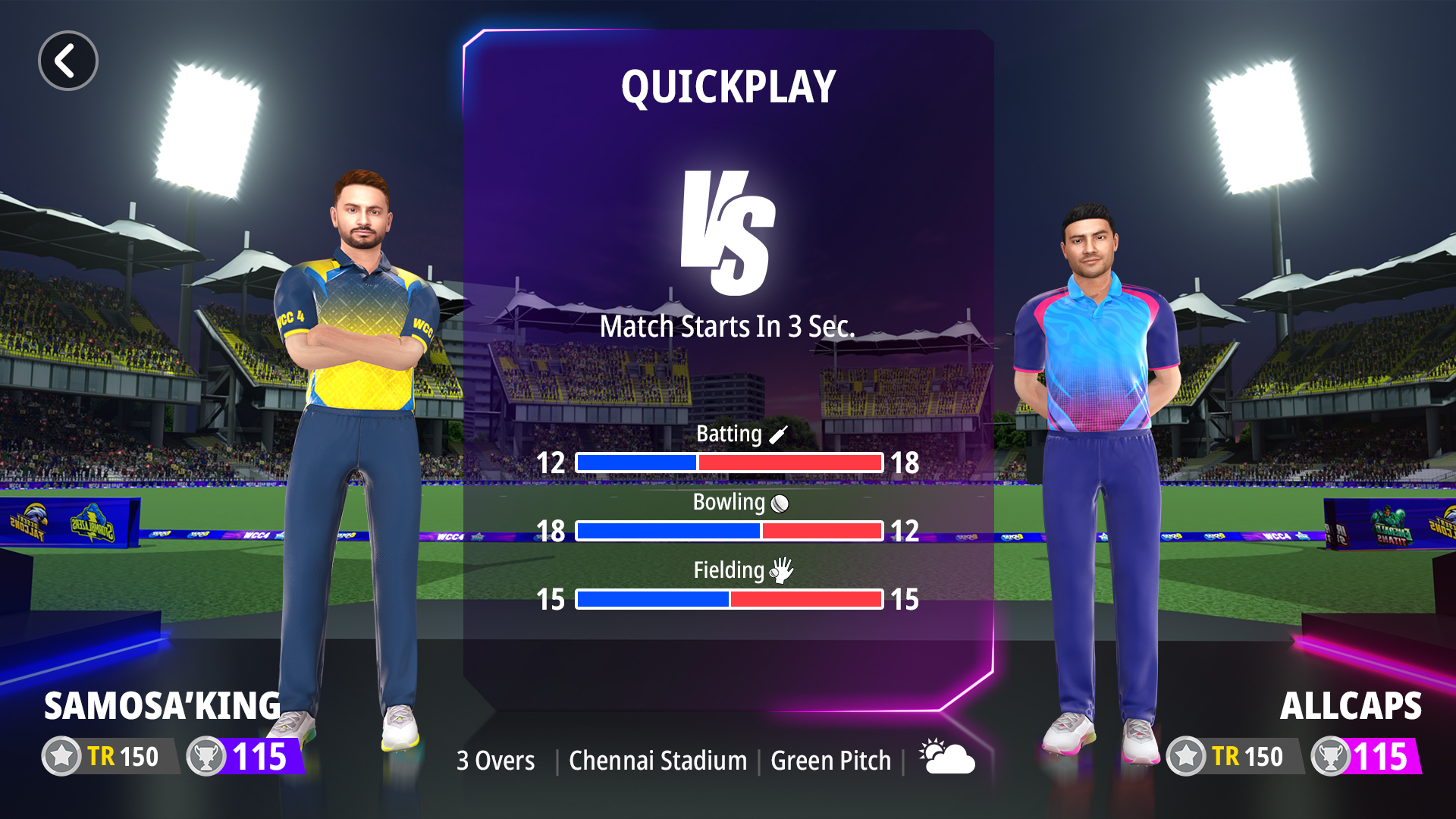 World Cricket Championship 4 screenshot 3